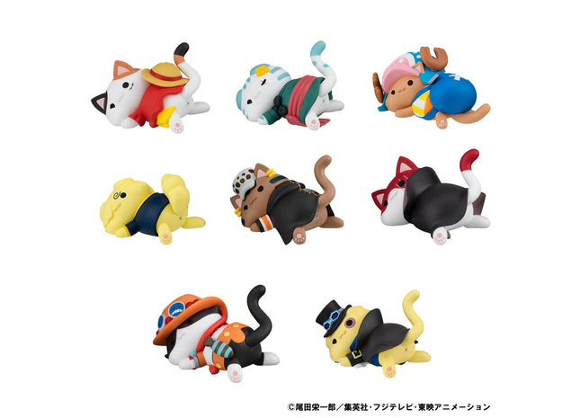 Gamers Guild AZ Bandai One Piece: Nyan Piece Sticky Kitties - Megahouse Mega Cat Project (Pre-Order) Southern Hobby