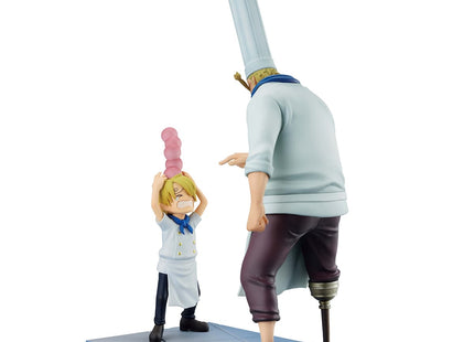 Gamers Guild AZ Bandai One Piece: Sanji & Zeff (Road to Down) - Bandai Spirits Revible Movement Ichibansho Figure LSG