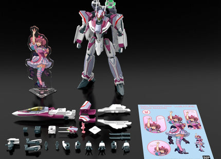 Gamers Guild AZ Bandai Plamo: Macross Delta - "VF-31C Siegfried (Mirage Farina Jenius Use) Deluxe Set", HG 1/100 (Pre-Order) Southern Hobby