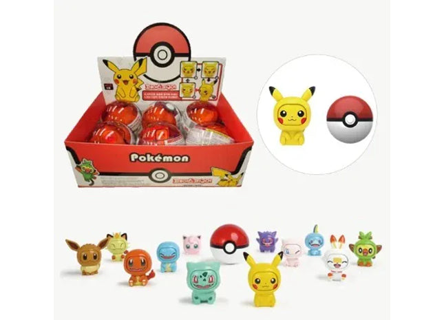 Gamers Guild AZ Bandai Pokemon Face Figure Collection Blind Box Faire