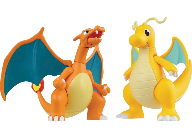 Gamers Guild AZ Bandai Pokepla: Bandai Model Kit Pokemon - Charizard & Dragonite (Pre-Order) AGD
