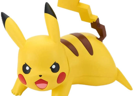 Gamers Guild AZ Bandai Pokepla: Bandai Model Kit: Pokémon - Quick!! - #003 Pikachu (Battle Pose) (Pre-Order) ACD Distribution