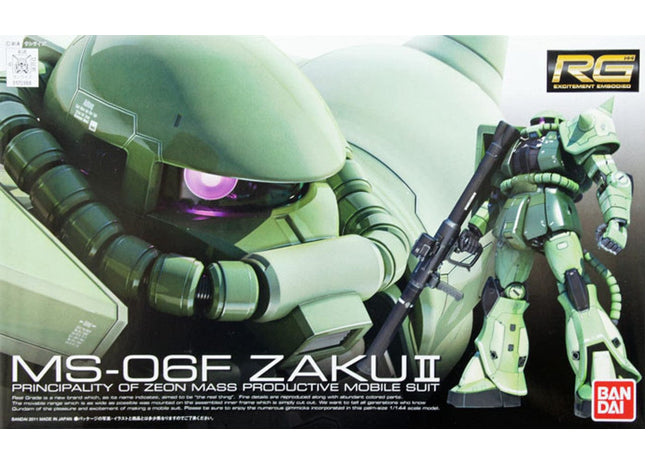 Gamers Guild AZ Bandai RG-04 - MS-06 Zaku II (Green) AGD