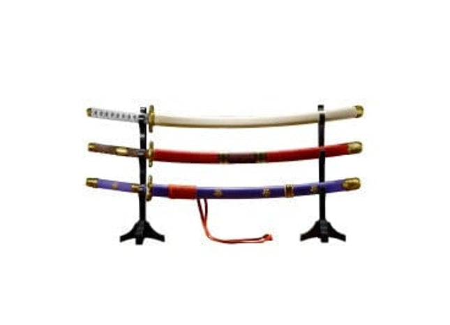 Gamers Guild AZ Bandai RORONOA ZORO THREE SWORD STYLE set (Wado Ichimonji,Sandai Kitetsu,Enma) "ONE PIECE", TAMASHII NATIONS PROPLICA Southern Hobby