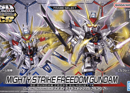 Gamers Guild AZ Bandai SD Gundam Cross Silhouette Mighty Strike Freedom Gundam Southern Hobby