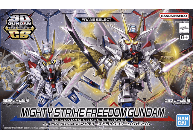 Gamers Guild AZ Bandai SD Gundam Cross Silhouette Mighty Strike Freedom Gundam Southern Hobby