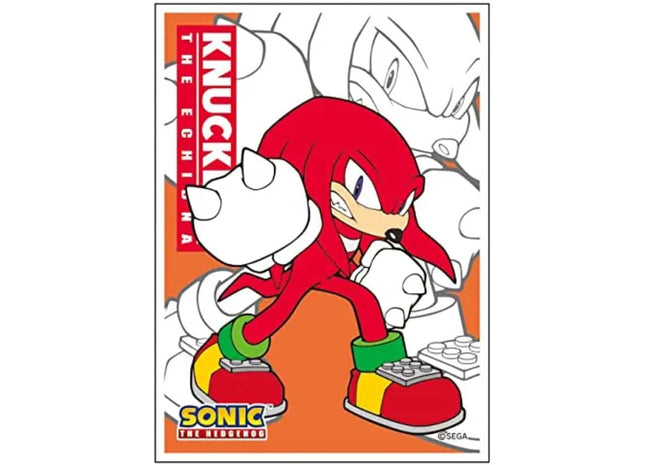 Gamers Guild AZ Bandai Sonic the Hedgehog: Knuckles EN-1619 - Ensky Card Sleeves 65ct (Pre-Order) Southern Hobby