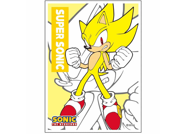 Gamers Guild AZ Bandai Sonic the Hedgehog: Super Sonic EN-1621 - Ensky Card Sleeves 65ct (Pre-Order) Southern Hobby