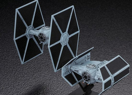 Gamers Guild AZ Bandai Star Wars - Vehicle Model #007 TIE Advanced x1 & Fighter Set 1/144 Scale Model Kit (Pre-Order) ACD Distribution