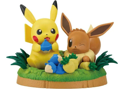 Gamers Guild AZ Banpresto Banpresto: Pokemon - Mogu Mogu Time: Pikachu & Eevee Figure JBK International