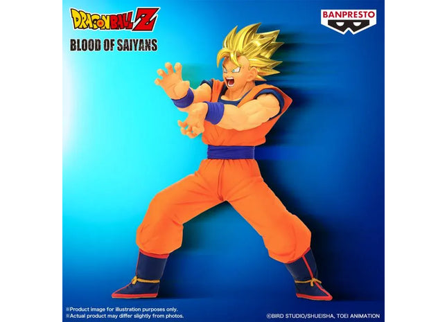 Gamers Guild AZ Banpresto Figure: DRAGON BALL Z BLOOD OF SAIYANS -SUPER SAIYAN SON GOKU- JBK International