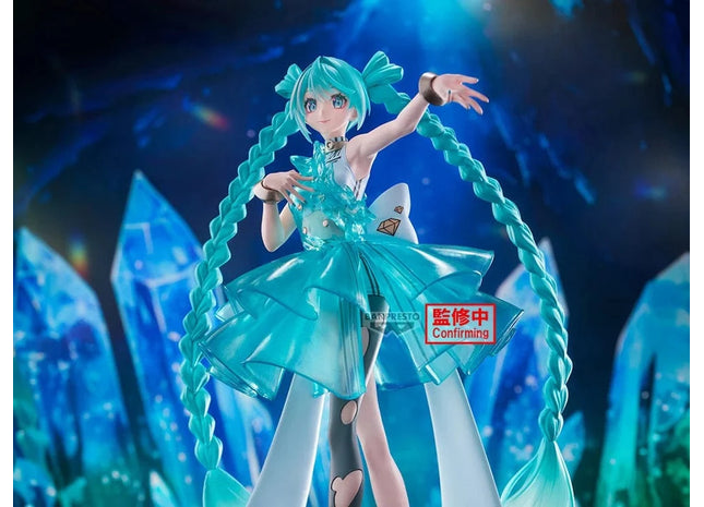 Gamers Guild AZ Banpresto Vocaloid Banpresto Evolve Clearluxe Hatsune Miku (EmeraldGem) Figure JBK International