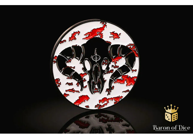 Gamers Guild AZ Baron of Dice 40mm Objective Coin - Bloody Beasts Baron of Dice