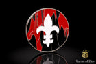 Gamers Guild AZ Baron of Dice 40mm Objective Coin - Fleur De Lis Baron of Dice