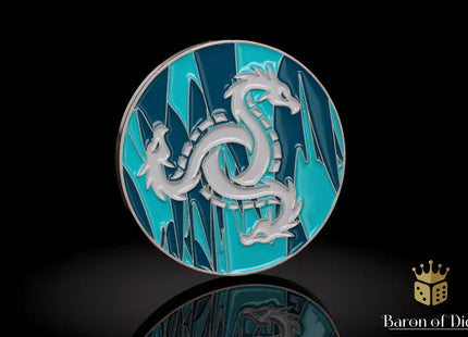 Gamers Guild AZ Baron of Dice 40mm Objective Coin - Hydra Baron of Dice