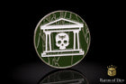 Gamers Guild AZ Baron of Dice 40mm Objective Coin - Military Gate: Green Baron of Dice