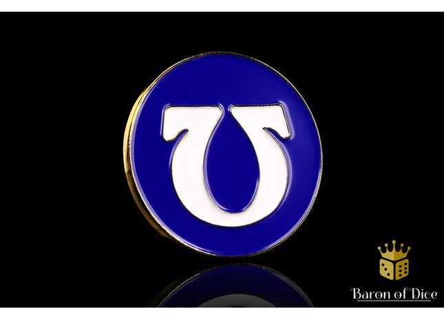 Gamers Guild AZ Baron of Dice 40mm Objective Coin - Omega Baron of Dice