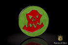 Gamers Guild AZ Baron of Dice 40mm Objective Coin - Orc: Red Baron of Dice