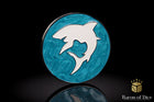 Gamers Guild AZ Baron of Dice 40mm Objective Coin - Shark Baron of Dice