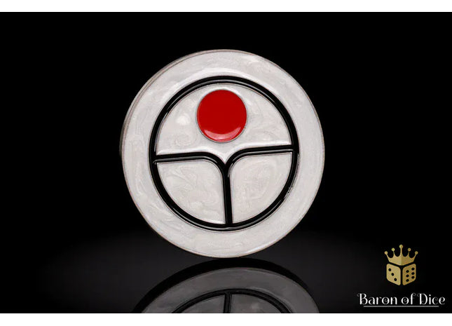 Gamers Guild AZ Baron of Dice 40mm Objective Coin - Universal Peace Baron of Dice