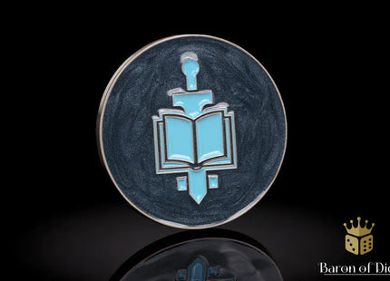 Gamers Guild AZ Baron of Dice 40mm Objective Coin - Warrior Knights Baron of Dice