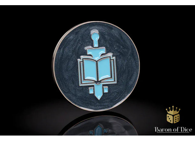 Gamers Guild AZ Baron of Dice 40mm Objective Coin - Warrior Knights Baron of Dice