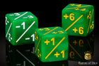 Gamers Guild AZ Baron of Dice Baron of Dice: +1/-1 Counters - Matte Green - Set of 10 Baron of Dice