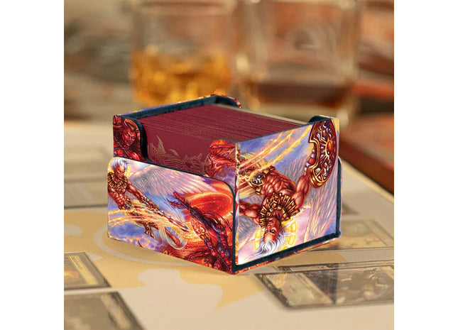 Gamers Guild AZ Baron of Dice Baron of Dice: 100+ XL Deck Box - Ron Spencer Series | Divine Rupture Baron of Dice