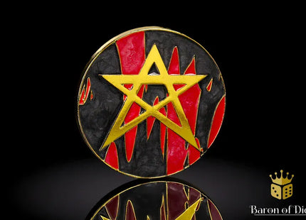 Gamers Guild AZ Baron of Dice Baron of Dice: 40mm Baron's Coin - Trench Crusade | Heretic Legion Baron of Dice