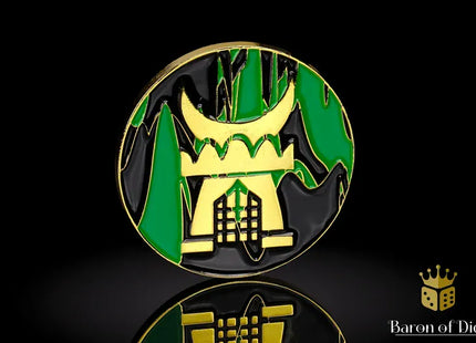 Gamers Guild AZ Baron of Dice Baron of Dice: 40mm Baron's Coin - Trench Crusade | Iron Sultanate Baron of Dice