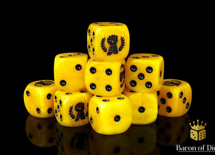 Gamers Guild AZ Baron of Dice Baron of Dice: Almighty Hand Dice, Dice / Round Corner Baron of Dice