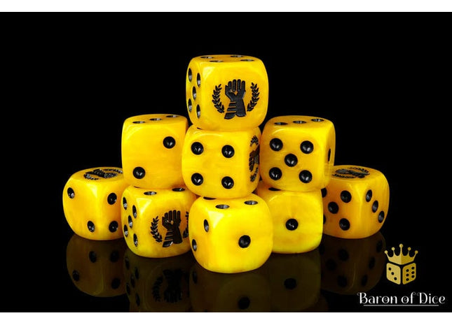 Gamers Guild AZ Baron of Dice Baron of Dice: Almighty Hand Dice, Dice / Round Corner Baron of Dice
