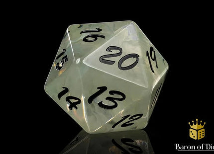 Gamers Guild AZ Baron of Dice Baron of Dice: Big Ass D20 - White Order Baron of Dice