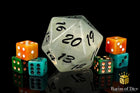 Gamers Guild AZ Baron of Dice Baron of Dice: Big Ass D20 - White Order Baron of Dice