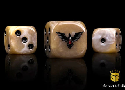 Gamers Guild AZ Baron of Dice Baron of Dice: Bleeding Bird Dice / Round Corner Baron of Dice