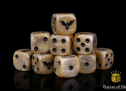 Gamers Guild AZ Baron of Dice Baron of Dice: Bleeding Bird Dice / Round Corner Baron of Dice
