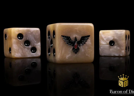 Gamers Guild AZ Baron of Dice Baron of Dice: Bleeding Bird Dice / Square Corner Baron of Dice
