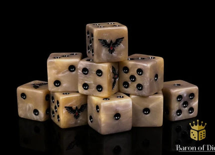 Gamers Guild AZ Baron of Dice Baron of Dice: Bleeding Bird Dice / Square Corner Baron of Dice