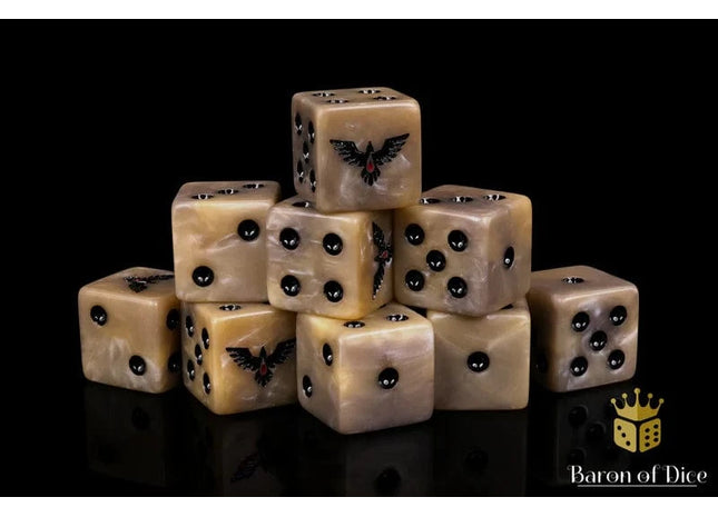 Gamers Guild AZ Baron of Dice Baron of Dice: Bleeding Bird Dice / Square Corner Baron of Dice