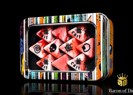 Gamers Guild AZ Baron of Dice Baron of Dice: Bloody Claws D8 Dice Set Baron of Dice