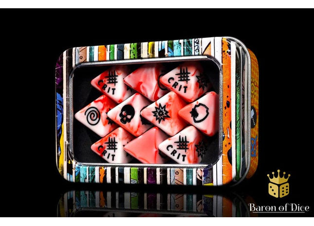 Gamers Guild AZ Baron of Dice Baron of Dice: Bloody Claws D8 Dice Set Baron of Dice