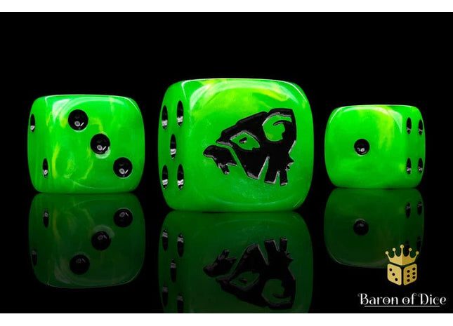 Gamers Guild AZ Baron of Dice Baron of Dice: Bubonic Rats Dice / Square Corner Baron of Dice