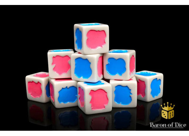 Gamers Guild AZ Baron of Dice Baron of Dice: Chance Cubes Dice Set (x10) Baron of Dice