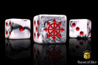 Gamers Guild AZ Baron of Dice Baron of Dice: Chaos Demon Dice - Marbled Dice / Square Corner Baron of Dice