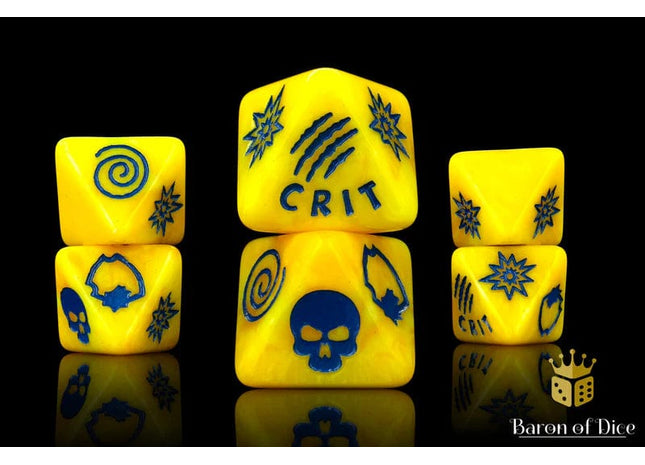 Gamers Guild AZ Baron of Dice Baron of Dice: Claws D8 Dice  Set Baron of Dice