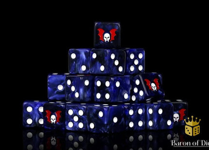 Gamers Guild AZ Baron of Dice Baron of Dice: Claws of Midnight Square 16mm Dice Baron of Dice