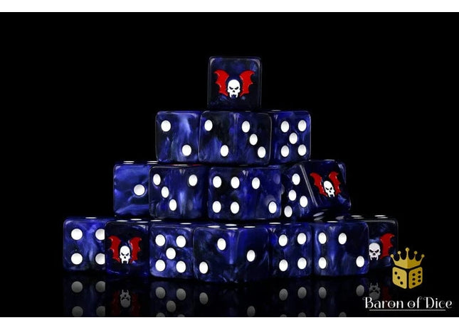 Gamers Guild AZ Baron of Dice Baron of Dice: Claws of Midnight Square 16mm Dice Baron of Dice