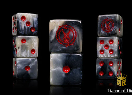 Gamers Guild AZ Baron of Dice Baron of Dice: Court of the Seven-Headed Serpent - Official Trench Crusade Dice Set Baron of Dice