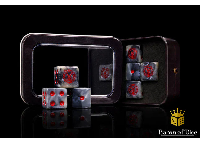 Gamers Guild AZ Baron of Dice Baron of Dice: Court of the Seven-Headed Serpent - Official Trench Crusade Dice Set Baron of Dice