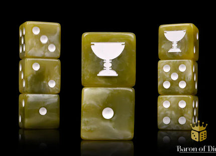 Gamers Guild AZ Baron of Dice Baron of Dice: Cult of the Black Grail - Official Trench Crusade Dice Set Baron of Dice